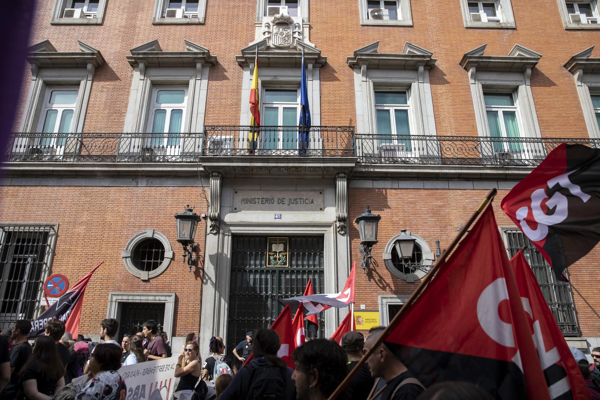 Manifestacion solidaridad La Suiza - 1